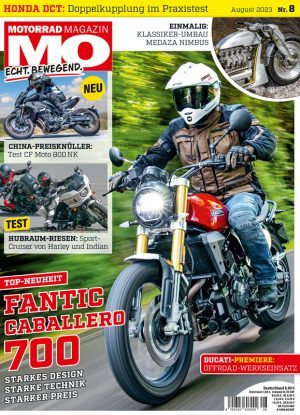 ePaper Motorrad Magazin MO 8-2023